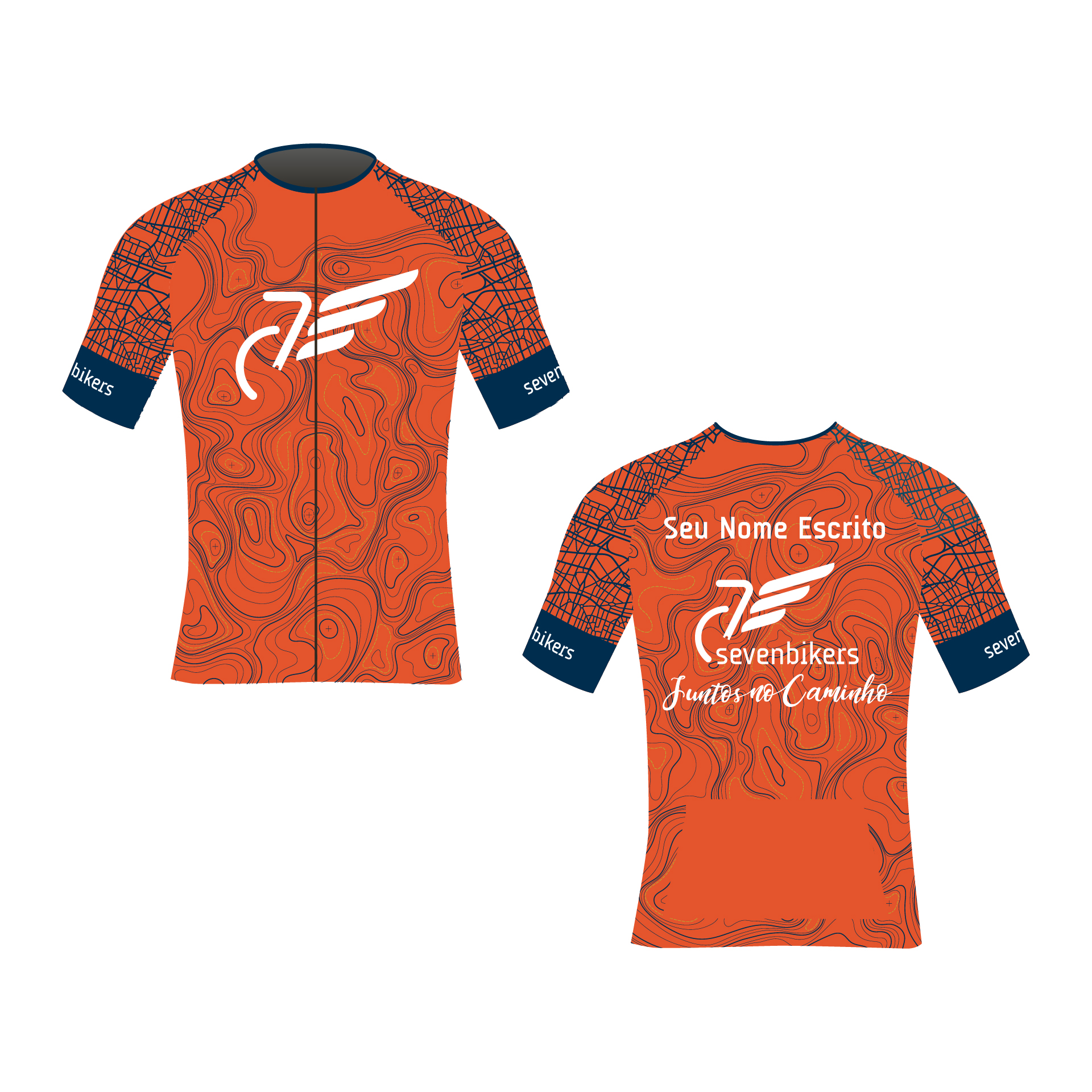 Camisa Laranja Solido