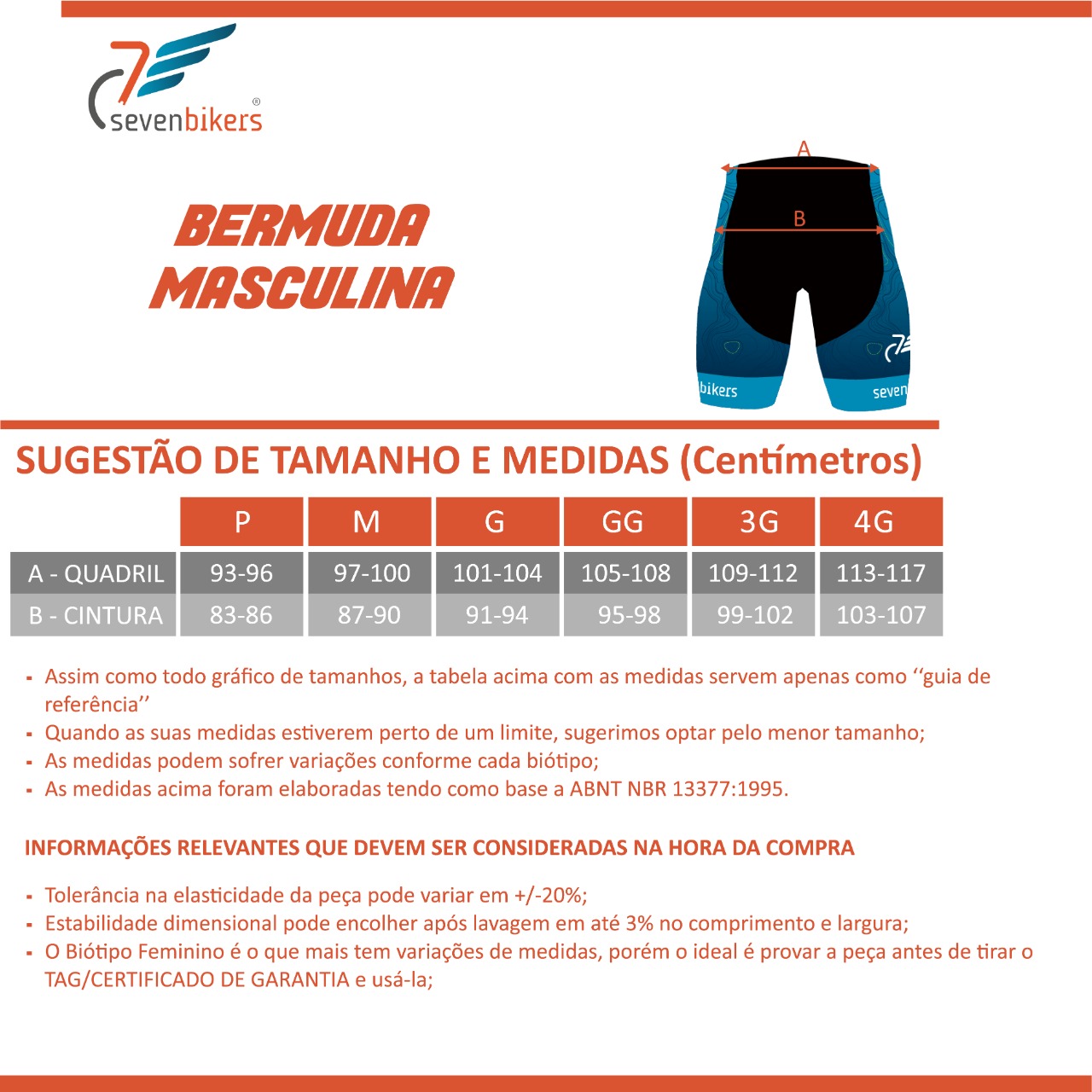 TabelaBermudaMasculina