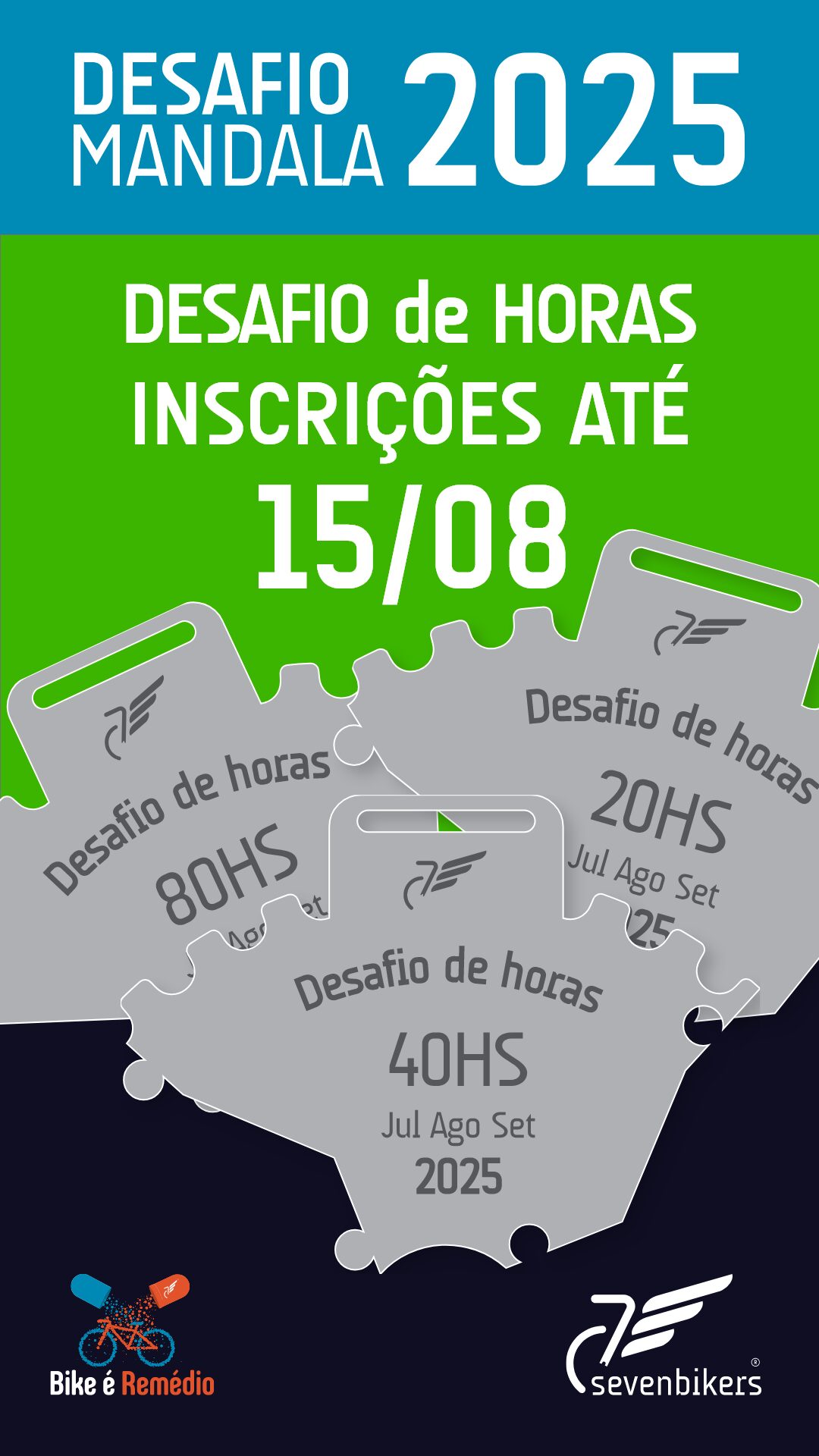 Desafio termina dia 15-08 Horas