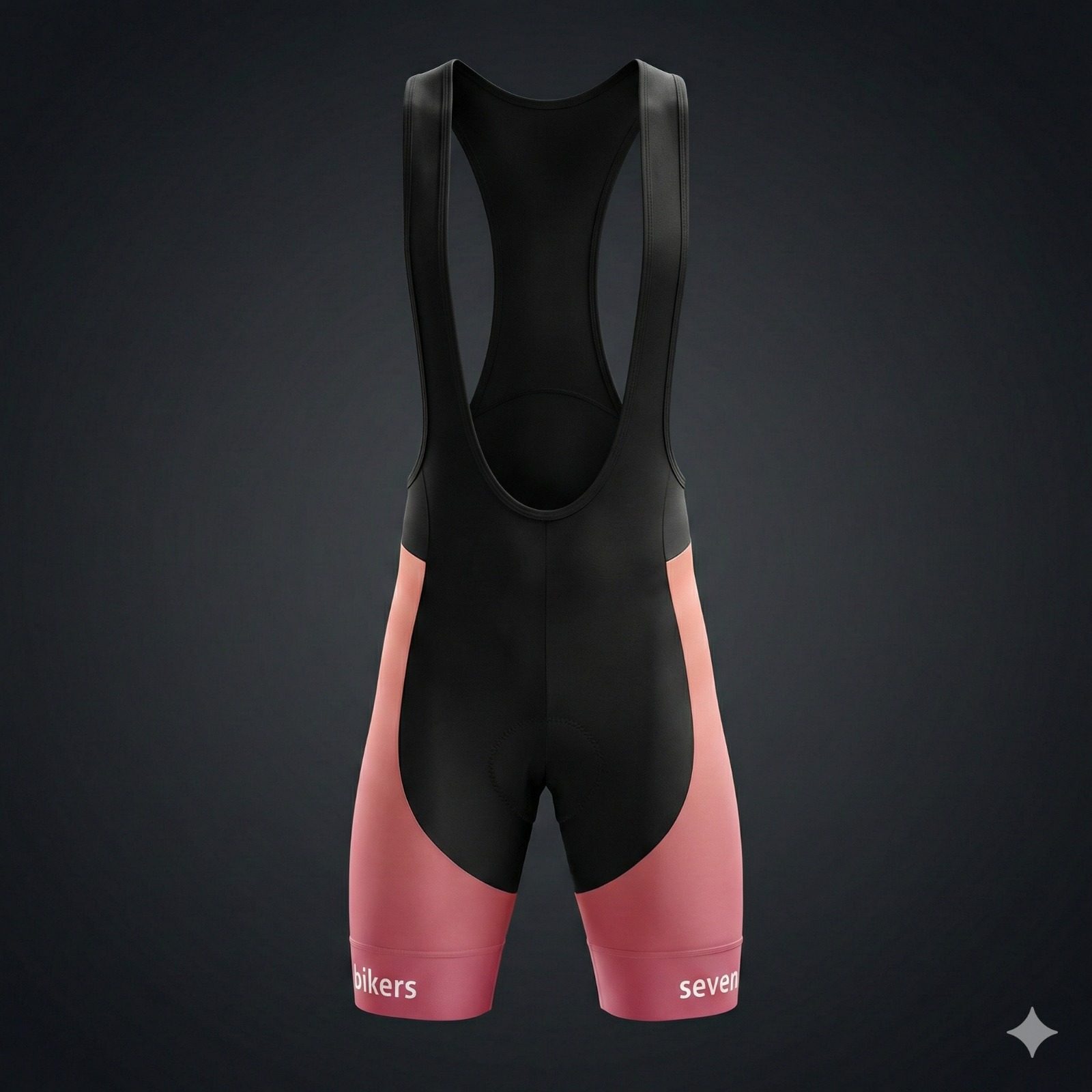 Bermuda Bretelle Rosa frente